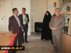 بازدید دکتر افضلی فرد از پردیس بنت الهدی