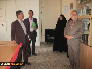 بازدید نماینده مردم اردبیل در مجلس شورای اسلامی از پردیس بنت الهدی صدر اردبیل