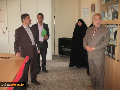 بازدید نماینده مردم اردبیل در مجلس شورای اسلامی از پردیس بنت الهدی صدر اردبیل