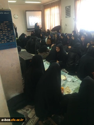 مراسم سفره حضرت ابوالفضل (ع) و دعای توسل و نوحه خوانی در نمازخانه پردیس 1393/9/17