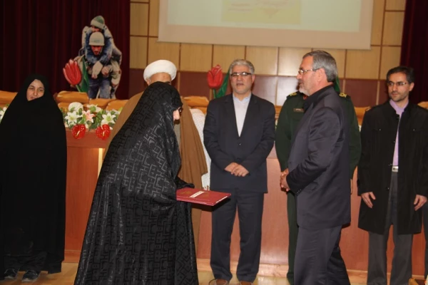 برگزاری مراسم یادواره شهدای دانشجوی دانشگاه فرهنگیان با حضور جمعی از مسئولین در سالن ولایت