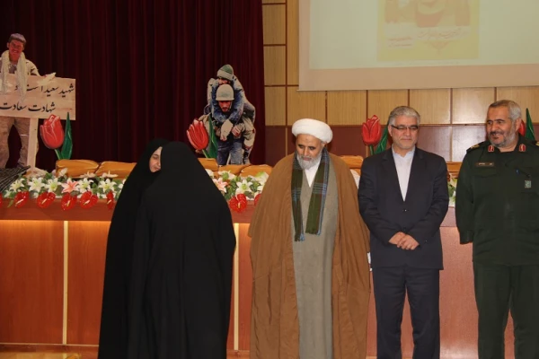 برگزاری مراسم یادواره شهدای دانشجوی دانشگاه فرهنگیان با حضور جمعی از مسئولین در سالن ولایت