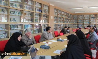 برگزاری جلسه شورای فرهنگی بیست و پنجمین جشنواره قرآن و عترت با حضور رابط فرهنگی (آقای افشارپور)