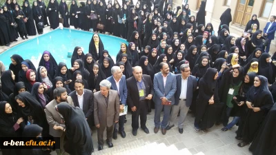 حضور  دانشجویان برگزیده پردیس بنت الهدی صدر اردبیل در بیت رهبر کبیر انقلاب حضرت امام خمینی (ره)