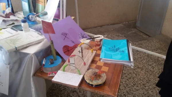 نمایشگاه آثار دست ساز کمک آموزشی و آثار پژوهشی