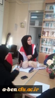 دوره عمومی هلال احمر ویژه کارکنان پردیس بنت الهدی صدر اردبیل