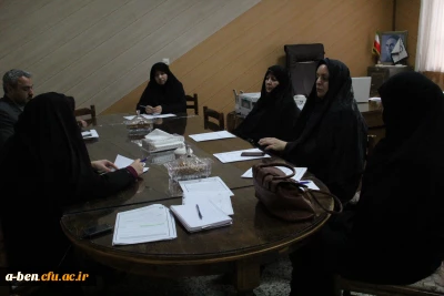 سومین جلسه شورای اداری و سرپرستان خوابگاه های پردیس بنت الهدی صدر اردبیل