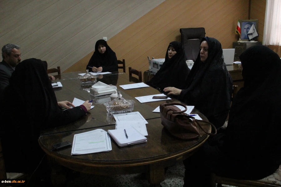 سومین جلسه شورای اداری و سرپرستان خوابگاه های پردیس بنت الهدی صدر اردبیل