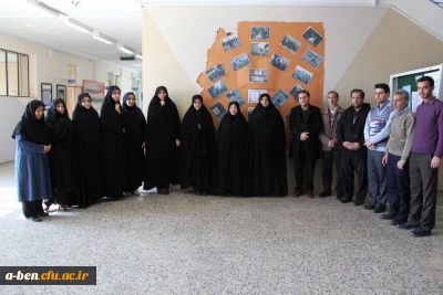 بزرگداشت شروع ایّام الله دهه فجر در پردیس بنت الهدی صدر اردبیل