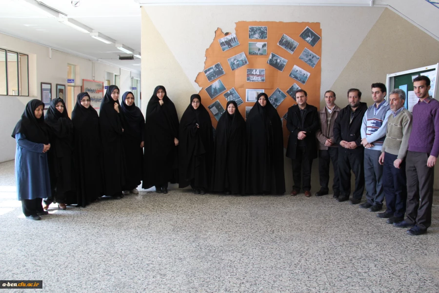 بزرگداشت شروع ایّام الله دهه فجر در پردیس بنت الهدی صدر اردبیل