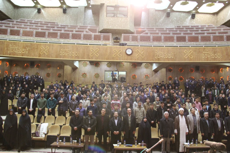 جشن بزرگ انقلاب در دانشگاه فرهنگیان استان اردبیل برگزار شد