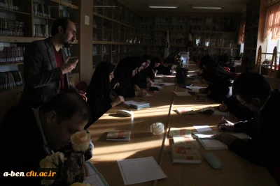 برگزاری اولین کارگاه خوشنویسی مخصوص اعضای غیرهیأت علمی در پردیس بنت الهدی صدر