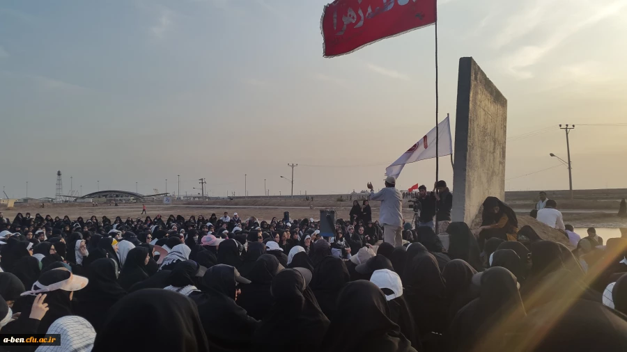 شرکت دانشجویان پردیس بنت الهدی صدر در اردوی راهیان نور