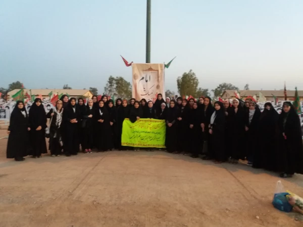 شرکت دانشجومعلمان پردیس بنت الهدی صدر اردبیل در اردوی راهیان نور