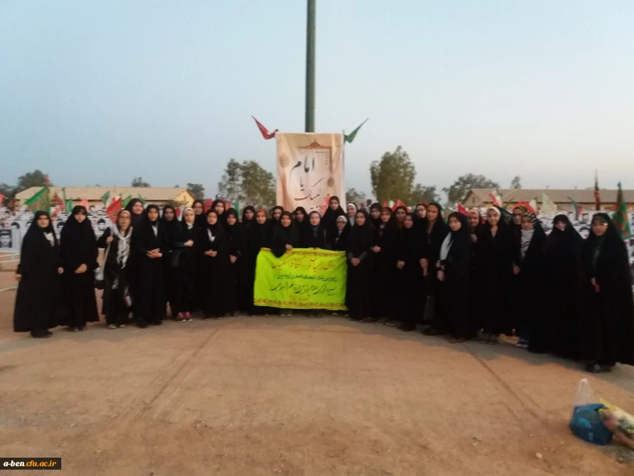 شرکت دانشجومعلمان پردیس بنت الهدی صدر اردبیل در اردوی راهیان نور