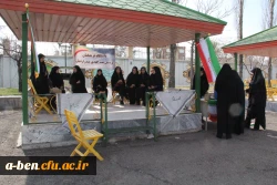 استقبال از کاروان راهیان نور پردیس بنت الهدی صدر اردبیل