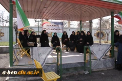 استقبال از کاروان راهیان نور پردیس بنت الهدی صدر اردبیل