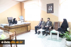 دیدار مسئولین بسیج دانشجویی دانشگاه های استان اردبیل با سرپرست پردیس بنت الهدی صدر اردبیل