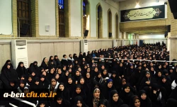 رهبر انقلاب در دیدار فرهنگیان و دانشجومعلمان