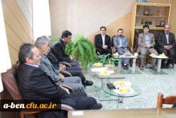 بازدید دکتر مهر محمدی و هیات همراه از پردیس بنت الهدی صدر اردبیل