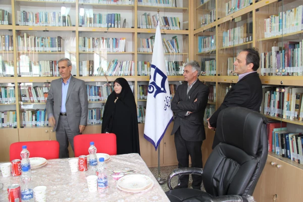 بازدید دکتر مهر محمدی و هیات همراه از پردیس بنت الهدی صدر اردبیل