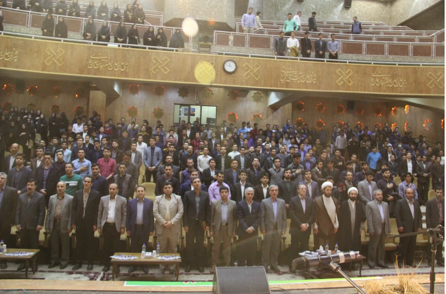 مراسم بزرگداشت هفته معلم با حضور سرپرست دانشگاه فرهنگیان آقای دکتر مهر محمدی