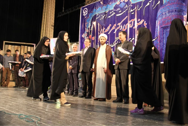 مراسم بزرگداشت هفته معلم با حضور سرپرست دانشگاه فرهنگیان آقای دکتر مهر محمدی