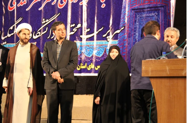 مراسم بزرگداشت هفته معلم با حضور سرپرست دانشگاه فرهنگیان آقای دکتر مهر محمدی