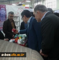 برپایی غرفه ویژه پردیس بنت الهدی صدر اردبیل در نمایشگاه توانمندی های بانوان استان اردبیل