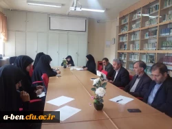 اولین جلسه شورای اداری پردیس در سال 1395