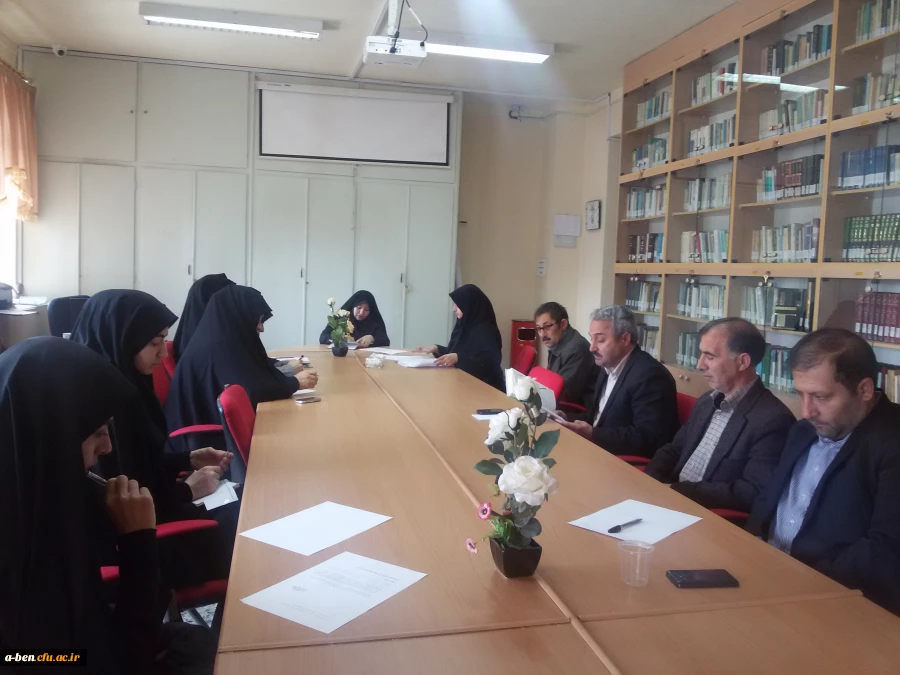 اولین جلسه شورای اداری پردیس در سال 1395