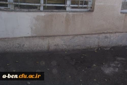 شاداب سازی محوطه پردیس توسط دانشجومعلمان