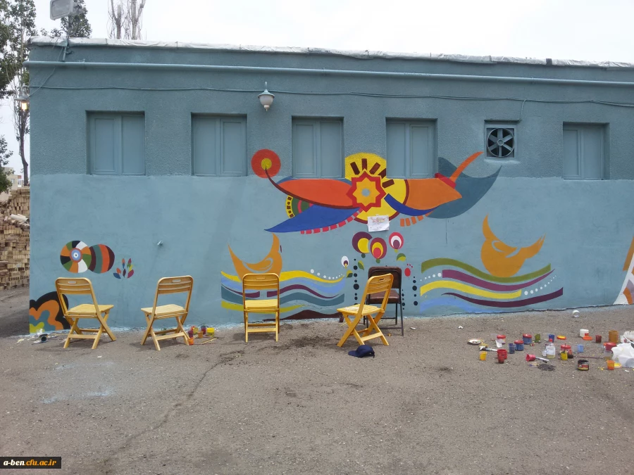 اجرای طرح شاداب سازی پردیس بنت الهدی صدر اردبیل با حضور سرپرست پردیس ، همکاران و دانشجو معلمان