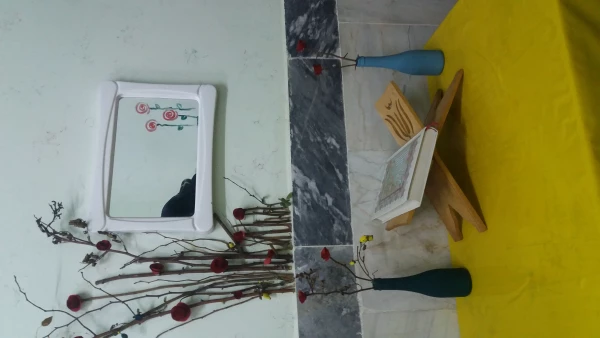 اجرای طرح شاداب سازی پردیس بنت الهدی صدر اردبیل با حضور سرپرست پردیس ، همکاران و دانشجو معلمان