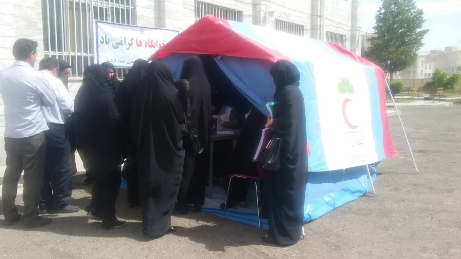 برپایی ایستگاه سلامت در هفته خوابگاه ها؛ گامی دیگر در راستای عملیاتی نمودن شعار هفته خوابگاه ها