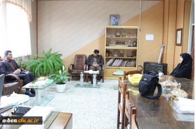 بازدید مسئولین سازمان مرکزی سرکار خانم خوش منظر و آقای جعفری از پردیس بنت الهدی صدر اردبیل