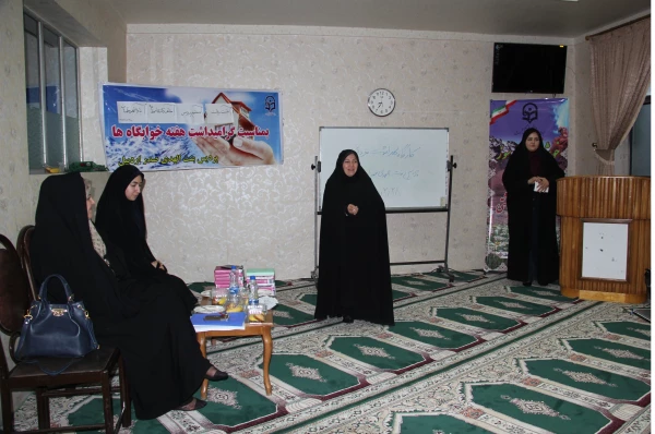 بازدید مسئولین سازمان مرکزی  از پردیس بنت الهدی صدر اردبیل