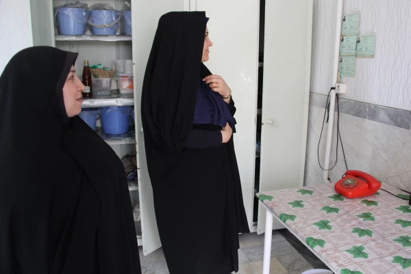 بازدید مسئولین سازمان مرکزی  از پردیس بنت الهدی صدر اردبیل