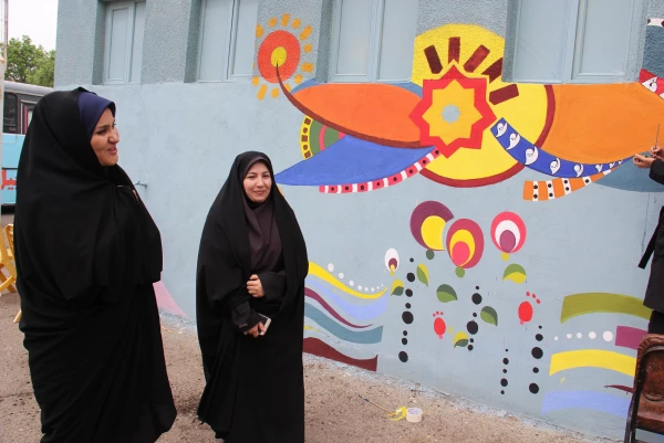 بازدید مسئولین سازمان مرکزی  از پردیس بنت الهدی صدر اردبیل