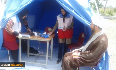 بازدید مسئول نهاد نمایندگی مقام معظم رهبری در دانشگاه فرهنگیان استان اردبیل از پردیس بنت الهدی صدر