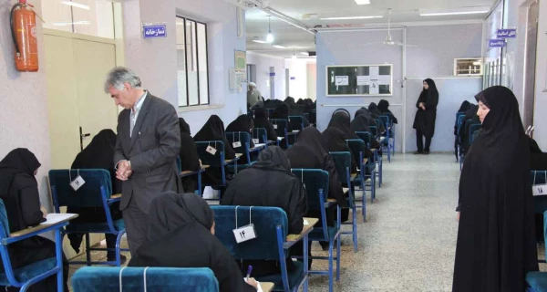 بازدید سرپرست مدیریت استانی اردبیل از روند برگزاری امتحانات