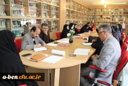 جلسه  بررسی و هماهنگی دروس کارورزی و پروژه