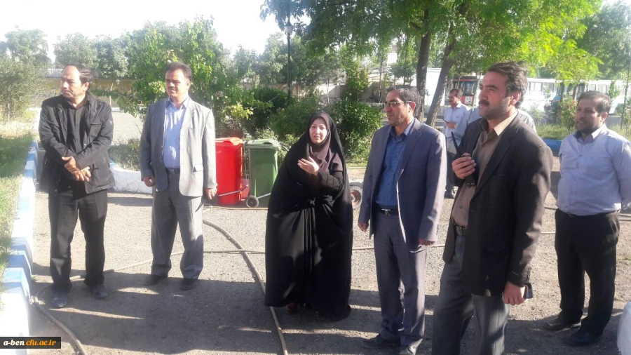 بازدید شهردار منطقه دو استان از پردیس بنت الهدی صدر اردبیل