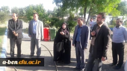 بازدید شهردار منطقه دو اردبیل  از پردیس بنت الهدی صدر