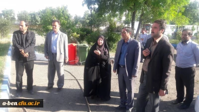 بازدید شهردار منطقه دو اردبیل  از پردیس بنت الهدی صدر