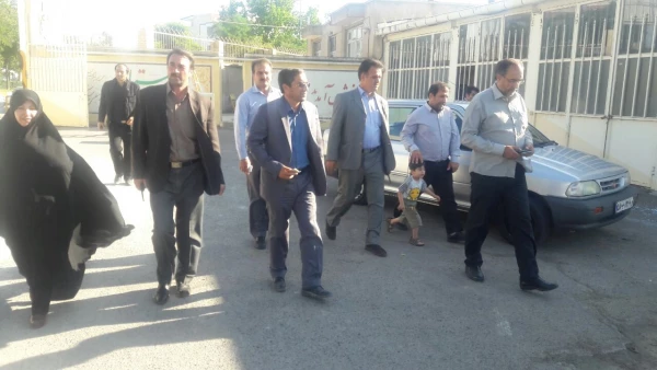 بازدید شهردار منطقه دو اردبیل  از پردیس بنت الهدی صدر