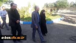 بازدید شهردار منطقه دو اردبیل  از پردیس بنت الهدی صدر