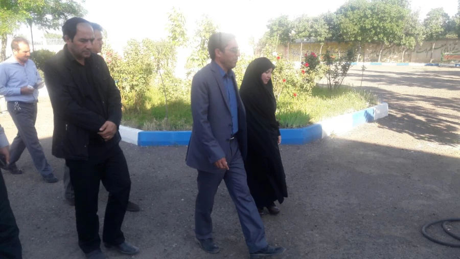 بازدید شهردار منطقه دو اردبیل  از پردیس بنت الهدی صدر