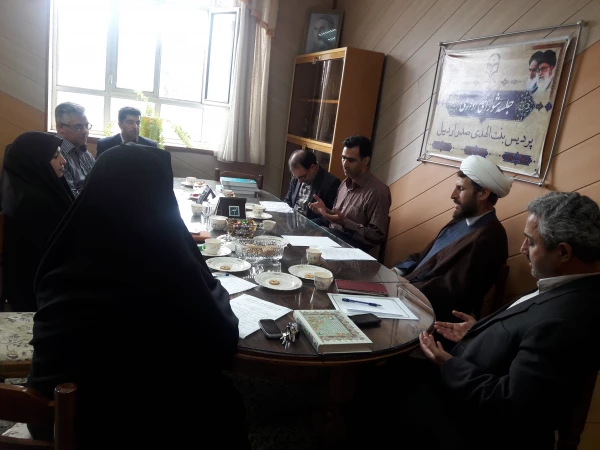 برگزاری جلسه هماهنگی  پیرامون برگزاری اردوی زیارتی وسیاحتی مشهد مقدس