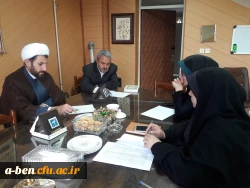 برگزاری جلسه هماهنگی  پیرامون برگزاری اردوی زیارتی وسیاحتی مشهد مقدس